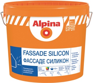 Аlpina EXPERT FASSADE SILICON 10л, РБ