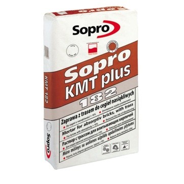 Раствор кладочный Sopro KMT Plus 199, Польша, 25 кг - фото