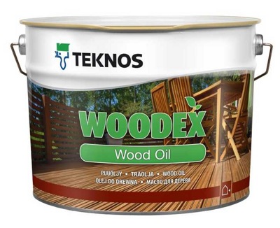 Teknos WOODEX WOOD OIL Масло для дерева, 2,7л, Финляндия - фото