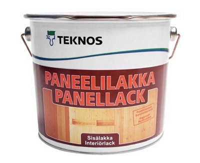 Teknos PANEELILAKKA лак на акрилатной основе, 2,7л Финляндия - фото